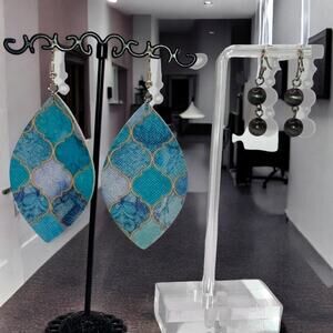 NWT! Two Park Street Designs Dangle Earrings!